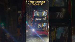 Bus Route 78 at Aldgate explore fortheloveofbuses fypシ゚viral travel londontfl shorts [upl. by Ahsatal]