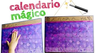 COMO HACER UN CALENDARIO PERSONALIZADO FÁCIL EstiloXalver [upl. by Nohsram]