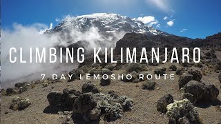 Climbing Mount Kilimanjaro on the Seven Day Lemosho Route [upl. by Lorena]