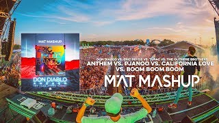 Don Diablo vs Eric Prydz  Anthem vs Pjanoo vs California Love vs Boom Boom Boom MAT Mashup [upl. by Idnew]