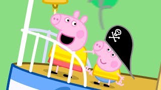 Peppa Pig in Hindi  Grandpa Pig ka Naav  हिंदी Kahaniya  Hindi Cartoons for Kids [upl. by Tezzil]