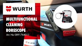 Wurth Evaporator Cleaner Multifunctional Cleaning Borescope  Würth Malaysia [upl. by Daffie]