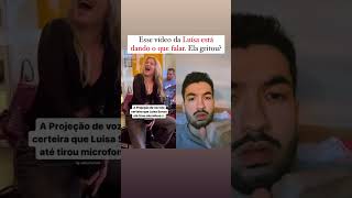 É verdade que Luísa Sonza canta gritando 🫣 luisasonza penhasco reacts [upl. by Betteanne]