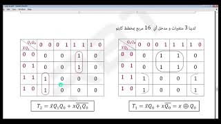 العداد المتزامن up down تصاعدي تنازلي [upl. by Labinnah]