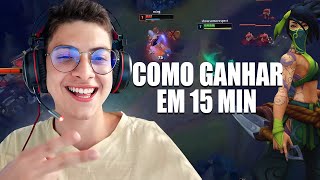 COMO GANHAR UMA PARTIDA EM 15 MINUTOS  NAGASAWA [upl. by Nnyllatsyrc]