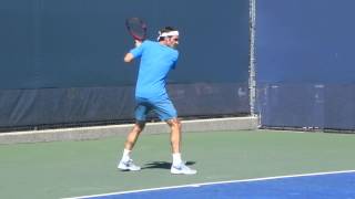 Roger Federer Practice  Cincy Open  Part 1 [upl. by Donnie879]