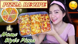 Quick and Easy Homemade Bread Pizza Recipe CharmTriesToCook [upl. by Latsryc]