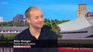 Billy Monger Channel 4s 2024 Summer Paralympics Presenting Team On BBC Breakfast 23072024 [upl. by Saylor]