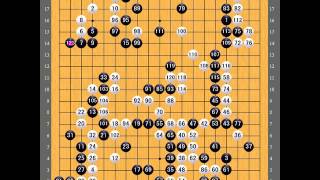 AlphaGo vs AlphaGo 06 棋譜 [upl. by Neelon]