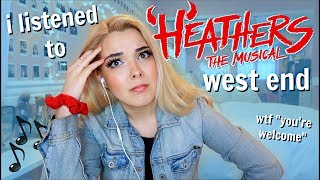 HEATHERS THE MUSICAL UK Cast Recording  reaction amp review [upl. by Bussey]