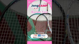 กิจกรรมทดลองไม้แบดจาก LiNing Thailand badminton badmintontraining แบดมินตัน จองนาว jongnow [upl. by Yug]