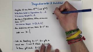 Diagonalisierbarkeit amp Ähnlichkeit  Höhere Mathematik [upl. by Ahsrats]