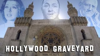 FAMOUS GRAVE TOUR  Home of Peace Curly Howard Carl Laemmle etc [upl. by Yebba]