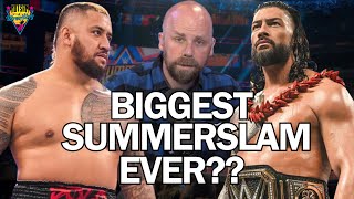 Roman’s Return Punk v Drew Predicting Summerslam  Notsam Wrestling Bits [upl. by Nahgem587]