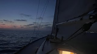 Camping in Mission Bay at Anchor on the Boat I Built [upl. by Mundt279]