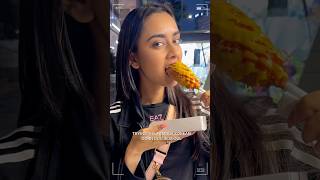 Tasting the famous Korean Corn Dog in Seoul South Korea🥳 [upl. by Nessy]