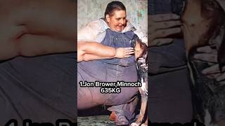 Top 10 Fattest Person in the World ever recorded  Heaviest man shorts top10 fatloss [upl. by Ewall]