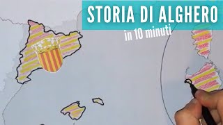 Storia di Alghero  Città catalana dItalia Sardegna [upl. by Nema]