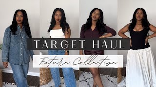 TARGET FUTURE COLLECTIVE HAUL  FALL FASHION 2024  TRYON HAUL [upl. by Leind100]