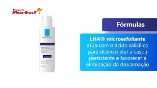 Shampoo Kerium Anti Caspa Intensivo DS La Roche 125ml  Drogaria Minas Brasil [upl. by Sorel773]