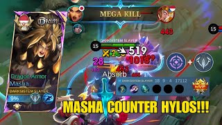 HYLOS YU ZHONG HANYALAH KERTAS DIDEPAN MASHA  Build Terkuat Masha Counter Yu Zhong dan Hylos [upl. by Milon]