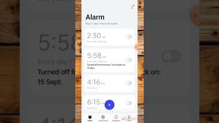 Alarm set kaise kare  How to alarm set 😱😱 shortfeed shortviral shorts ytshorts alarm [upl. by Naols]