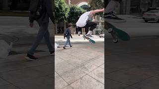 a frontside flip skate skateboarding shorts [upl. by Oidgime30]