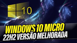 WINDOWS MICRO 10 XLITE REVIEW CONSUMO 169 MEGAS DE RAM [upl. by Drolet80]