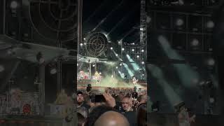 Rammstein Auslander rammstein concert 2024 live belgrade show fire metal [upl. by Ahsikit]