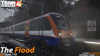 The Flood  London Overground  Train Sim World 4 4K 60FPS [upl. by Miguel]