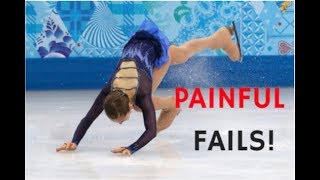 The Painful Ice Skating fails  Part 1 [upl. by Nivlac]