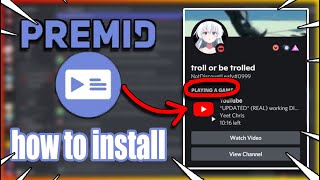 How to Install PreMiD for discord and add ons [upl. by Alexandros]