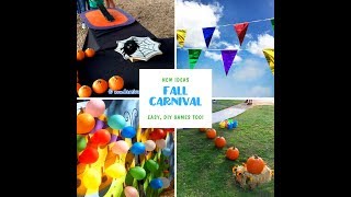 Fall Festival Carnival Game Ideas [upl. by Ermina733]