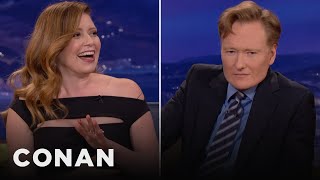 Natasha Lyonne Saw Conan While Tripping On Mushrooms  CONAN on TBS [upl. by Pru]