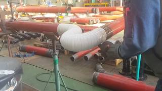 폴리켄 테이프코팅 UG Piping Polyken Pipe Line Tape Coatings [upl. by Neelhsa]