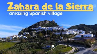 Amazing Spanish village  Zahara de la Sierra Spain 4k Walk tour Grazalema [upl. by Ocsisnarf513]