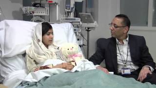 Malala Yousufzai talks about her surgery [upl. by Ydac]