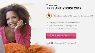 Обзор ZoneAlarm Free Antivirus 2017 [upl. by Aelc]