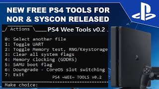 New Free PS4 Downgrade Tools Released  quotPS4 Wee Toolsquot [upl. by Renault]