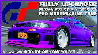 Gran Turismo 7  Nissan R33 GTR Vspec 97 Pro Tune  Nurburgring Setup  Original RB26 Engine [upl. by Amadus288]