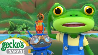 Geckos Garage  Blue is Lost  Cartoons For Kids  Toddler Fun Learning [upl. by Loomis652]