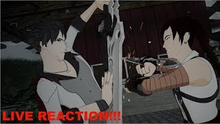 Qrow Vs Tyrian  RWBY Volume 4 Chapter 7 REACTION quotPunishedquot [upl. by Suehtomit]