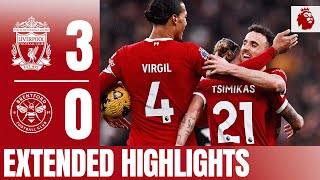 Extended Highlights Mo Salah amp Diogo Jota Goals in Anfield Win  Liverpool 30 Brentford [upl. by Izmar457]