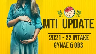 RCOG  MTI 2022 Update [upl. by Arej]