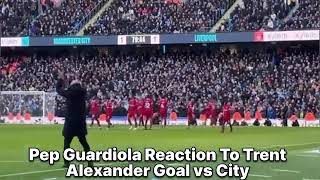 Trent alexander arnold goal vs Mancity 25112023 [upl. by Aihsena]