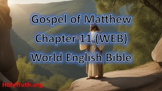 Gospel of Matthew Chapter 11 WEB [upl. by Clementina739]