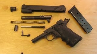 M1911A1 Field Strip Basic Disassembly Assembly [upl. by Jerrome334]