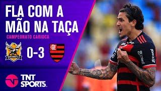 PEDRO MARCA DOIS FLA SE APROVEITA DE GOL CONTRA E FICA PERTO DO TÍTULO  NOVA IGUAÇU 0X3 FLAMENGO [upl. by Ahsiruam]