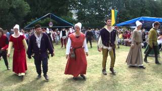 Medieval music and dance at the Grand Fougeray festival [upl. by Valaria326]