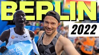 Berlin Marathon 2022 with a GoPro  going sub 3  on Kipchoge’s WORLD RECORD course [upl. by Fairlie]